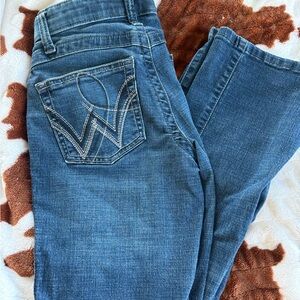Wrangler Q baby Women's Jeans with Embroidered Pocket 0/34